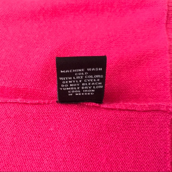 Vibrant Pink Cardigan Sweater - Picture 8 of 8